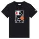 Champion Kids Basketball Maxi Graphic Logo T-Shirt "Black"