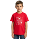 Champion Kids Basketball Maxi Graphic Logo T-Shirt "Red"