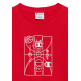 Champion Kids Basketball Maxi Graphic Logo T-Shirt "Red"