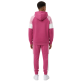Champion Kids Colour Block Embroidery Logo Pullover Hoodie "Silken Raspberry-Pink"
