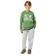 Champion Kids Graphic Crew Neck Sweatshirt "Green"