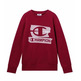 Champion Kids Graphic Crew Neck Sweatshirt "Red"