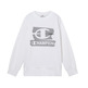 Champion Kids Graphic Crew Neck Sweatshirt "White"