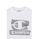 Champion Kids Graphic Crew Neck Sweatshirt "White"