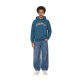Champion Kids Graphic Logo Main Street Fleece Hooded "Dark Ocean Blue"
