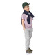 Champion Kids Rib Cuff Fleece Pants Icons "Light Grey"