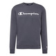 Champion Legacy Scrip Big Logo Crewneck Sweats "Ash Grey"