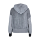 Champion Legacy Wmns Sport Kapuze voller Reißverschluss Sweatshirt "Grey"