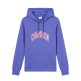 Champion Lightweight Hooded Sweatshirt Graphic Logo "Purple"