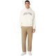 Champion Men´s Main Street Embroidered Arched Logo Hooded Fleece "Cream"