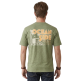 Champion Ocean Side Cotton Graphic Garment Wash T-shirt "Moss Green-Olive"