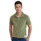 Champion Ocean Side Polo Terry Cloth Garment Wash "Moss Green-Olive"