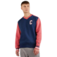 Champion Rochester Buchhandlung V-Neck Fleece Sweatshirt "Navy-Red"