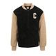 Champion Teddy Full Zip Bomber Jacke Fleece "Black"