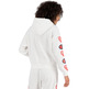 Champion Wm ́s Legacy Logo Ärmel Love Hoodie "White"