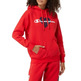 Champion Wm ́s Legacy Scrip Logo Stickerei Love Hoodie "Red"