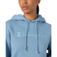 Champion Women’s Maxi Logo Hooded Sweatshirt "Steel Blue"