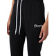 Champion Women's Script Logo Rib Cuff Jogger Pants "Black"