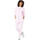 Champion Women's Script Logo Rib Cuff Jogger Pants "Pink"