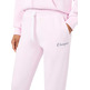 Champion Women's Script Logo Rib Cuff Jogger Pants "Pink"