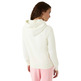 Champion Women's Washed Fleece Hoodie Icons "White"