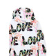 Mädchen Liebe Sweatshirt Kleid