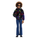 Desigual Girls Rainbow Fur Jacket "Tutti Fruti"