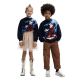 Desigual Kids Mickey™ Fantasy Jacquard Sweatshirt "Navy"