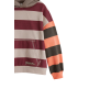 Desigual Kids Sweatshirt with combined stripes "Caqui"