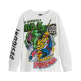 Desigual Marvel™ Long Sleeve T-Shirt "White"