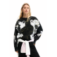Desigual Mickey and Minnie Mouse sweatshirt "Dark Gray "