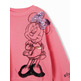 Desigual Minnie Maus Sequin Sweatshirt "Pink"