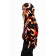 Desigual Oversize Mickey Maus Sweatshirt "Black-Orange"