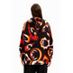 Desigual Oversize Mickey Maus Sweatshirt "Black-Orange"