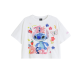 Desigual  Stitch™ 3D Cropped T-Shirt "White"