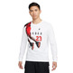 Jordan Brand Holiday Herren Langarm T-Shirt "White"
