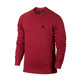 Jordan Flight Crew Sweatshirt (687/gym rot/schwarz)