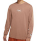 Jordan Flight Essentials Long-Sleeve T-Shirt "Brown Bow"