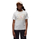 Jordan Girls JDG 23 Floral SS Tee "White-Beige"