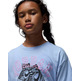 Jordan Girls JDG AJ1 Rookie SS Tee "Colbalt Bliss"