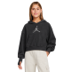 Jordan Girls JDG Rebel Rose Pullover Hoodie "Off Black"