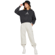 Jordan Girls JDG Rebel Rose Pullover Hoodie "Off Black"
