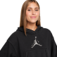 Jordan Girls JDG Rebel Rose Pullover Hoodie "Off Black"