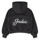 Jordan Girls JDG Rebel Rose Pullover Hoodie "Off Black"
