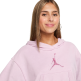 Jordan Girls JDG Rebel Rose Pullover Hoodie "Pink Foam"