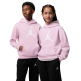 Jordan Girls Jumbo Jumpman Fleece Hoodie "Pink Foam"