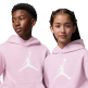 Jordan Girls Jumbo Jumpman Fleece Hoodie "Pink Foam"