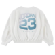 Jordan Girls Jumpman Club Pleated Fleece Crew Sweater "Sail"