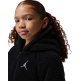 Jordan Girls Jumpman Lo-Light Sherpa Jacket "Black"