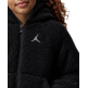 Jordan Girls Jumpman Lo-Light Sherpa Jacket "Black"